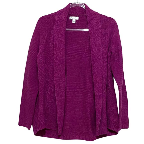 Kim Rogers Sweaters - Kim Rogers Open Front Cardigan Sweater Womens M Vibrant Academia Whimsygoth